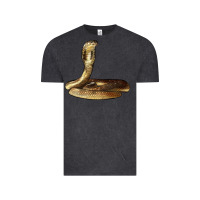 Vintage Black king cobra snake Vintage Tee - LillyAllenDesigns