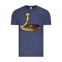 Vintage Denim king cobra snake Vintage Tee - LillyAllenDesigns