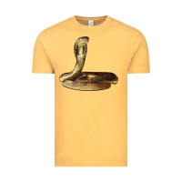 Vintage Mustard king cobra snake Vintage Tee - LillyAllenDesigns