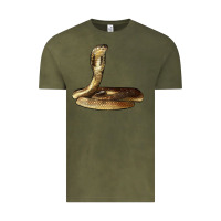 Vintage Olive king cobra snake Vintage Tee - LillyAllenDesigns