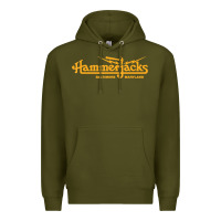 Army Green Hammerjacks 70S Premium Hoodie - StudioElite