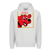 Dove Grey clifford the big red dog Premium Hoodie - StudioElite