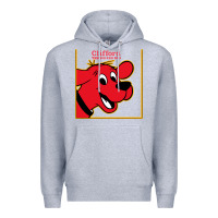 Heather Grey clifford the big red dog Premium Hoodie - StudioElite