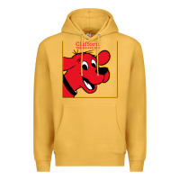 Mustard clifford the big red dog Premium Hoodie - StudioElite