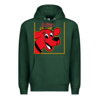 Sports Green clifford the big red dog Premium Hoodie - StudioElite