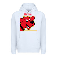 White clifford the big red dog Premium Hoodie - StudioElite