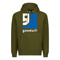 Army Green goodwill Premium Hoodie - StudioElite
