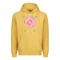 Antique Gold i run because i like donuts Premium Hoodie - StudioElite