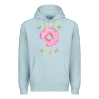 Blue Mist i run because i like donuts Premium Hoodie - StudioElite
