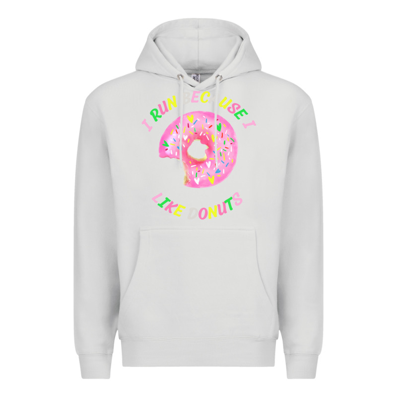I Run Because I Like Donuts Premium Hoodie by StudioElite | Teevron