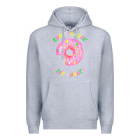 Heather Grey i run because i like donuts Premium Hoodie - StudioElite
