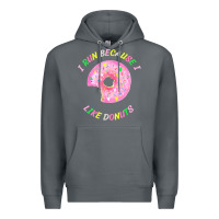 Rock i run because i like donuts Premium Hoodie - StudioElite