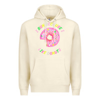 Sandshell i run because i like donuts Premium Hoodie - StudioElite
