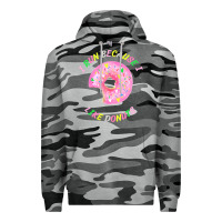 Slate Camo i run because i like donuts Premium Hoodie - StudioElite
