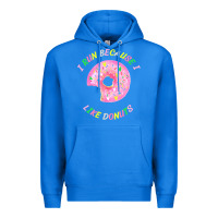 True Royal i run because i like donuts Premium Hoodie - StudioElite