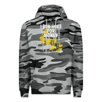 Slate Camo heavy equipment operator i run hoes for money usa flag t shirt Premium Hoodie - StudioElite