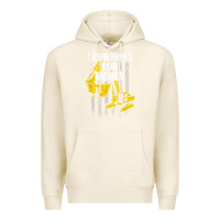 Tofu heavy equipment operator i run hoes for money usa flag t shirt Premium Hoodie - StudioElite