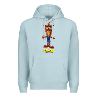 Blue Mist Crash Bandicoot  Yo Yo Premium Hoodie - StudioElite