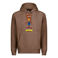 Chestnut Crash Bandicoot  Yo Yo Premium Hoodie - StudioElite
