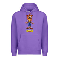Purple Crash Bandicoot  Yo Yo Premium Hoodie - StudioElite
