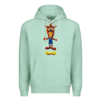 Seafoam Crash Bandicoot  Yo Yo Premium Hoodie - StudioElite