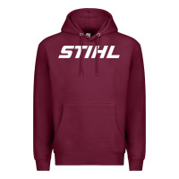 Burgundy stihl Premium Hoodie - StudioElite