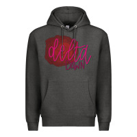 Charcoal Heather Delta Dawn Classic Premium Hoodie - StudioElite