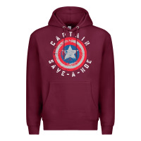 Burgundy Captain Save-A-Hoe Vintage Funny Retro Premium Hoodie - StudioElite