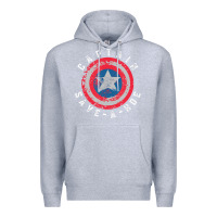 Heather Grey Captain Save-A-Hoe Vintage Funny Retro Premium Hoodie - StudioElite