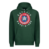 Sports Green Captain Save-A-Hoe Vintage Funny Retro Premium Hoodie - StudioElite