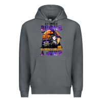 Rock my broom broke so now i drive a j.e.e.p witch halloween t shirt Premium Hoodie - StudioElite