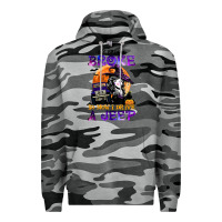 Slate Camo my broom broke so now i drive a j.e.e.p witch halloween t shirt Premium Hoodie - StudioElite