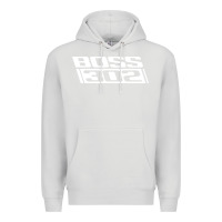 Dove Grey boss 302 (white) Premium Hoodie - StudioElite
