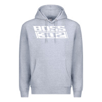 Heather Grey boss 302 (white) Premium Hoodie - StudioElite