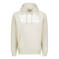 Oatmeal Heather boss 302 (white) Premium Hoodie - StudioElite