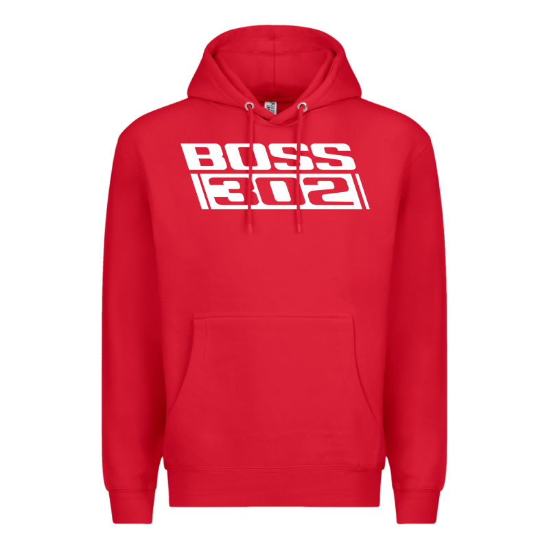 Boss 302 (white) Premium Hoodie by StudioElite | Teevron