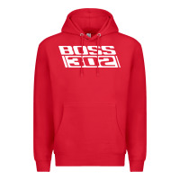 Red boss 302 (white) Premium Hoodie - StudioElite