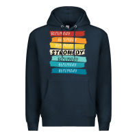Navy stromedy Premium Hoodie - StudioElite