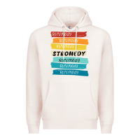 Pale Pink stromedy Premium Hoodie - StudioElite