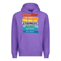 Purple stromedy Premium Hoodie - StudioElite