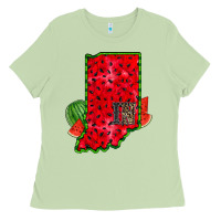 Matcha indiana watermelon Ladies Tee - RacoonDesign