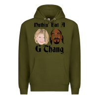 Army Green Snoop And Martha G Thang Perfect Gift Premium Hoodie - StudioElite