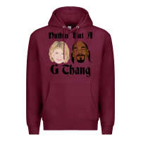 Burgundy Snoop And Martha G Thang Perfect Gift Premium Hoodie - StudioElite