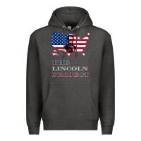 Charcoal Heather the lincoln project save usa abraham lincoln american flag t shirt Premium Hoodie - StudioElite