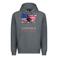 Rock the lincoln project save usa abraham lincoln american flag t shirt Premium Hoodie - StudioElite