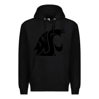 Black washington state cougars football Premium Hoodie - StudioElite