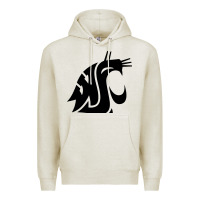 Oatmeal Heather washington state cougars football Premium Hoodie - StudioElite
