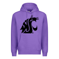 Purple washington state cougars football Premium Hoodie - StudioElite