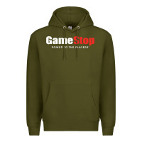 Army Green GameStop Premium Hoodie - StudioElite
