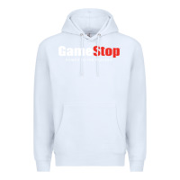 White GameStop Premium Hoodie - StudioElite